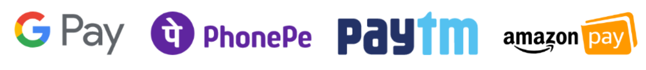 GPay PhonePe PayTM Amazon Pay